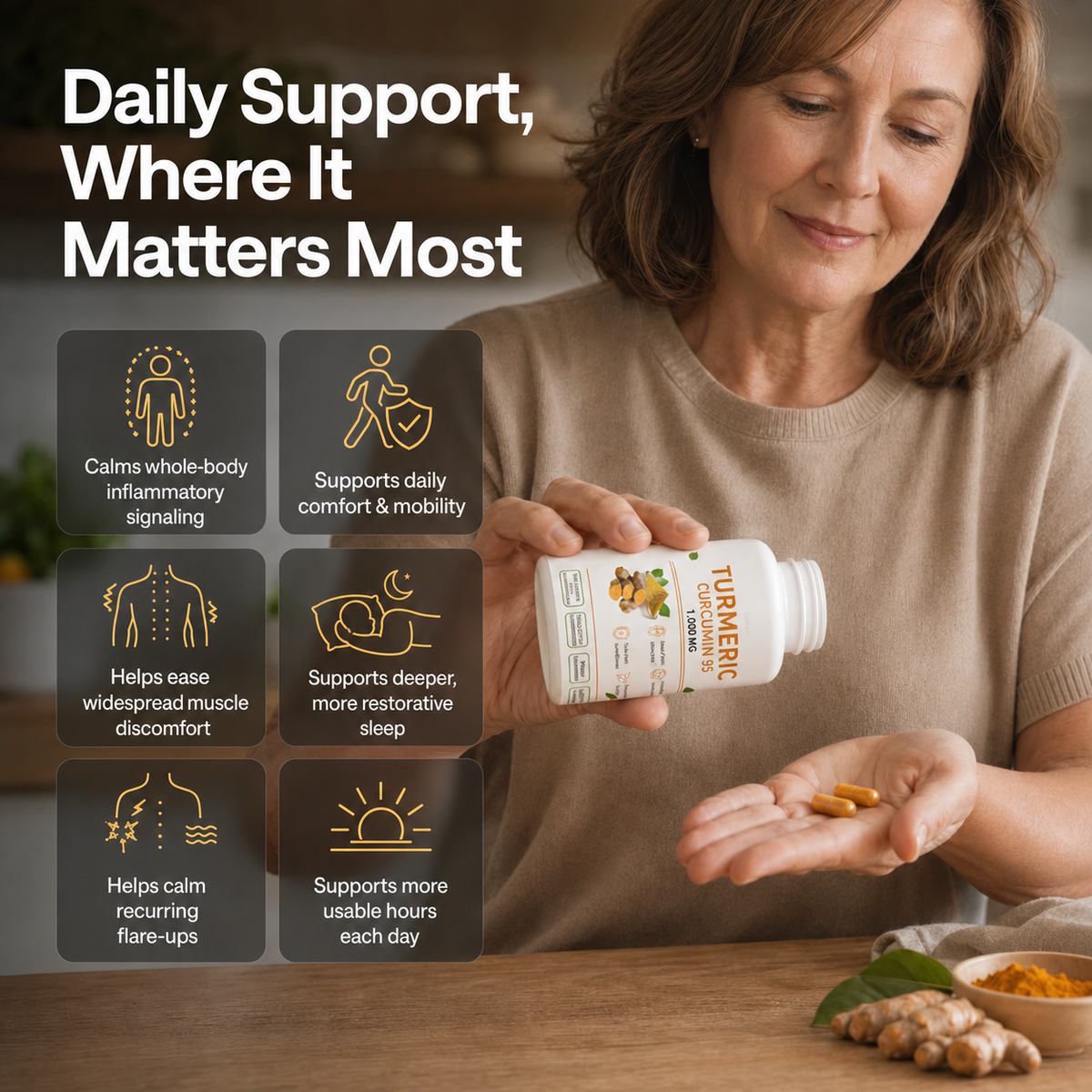 Turmeric Curcumin (1,000mg)