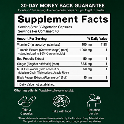 Turmeric Curcumin (1,000mg)